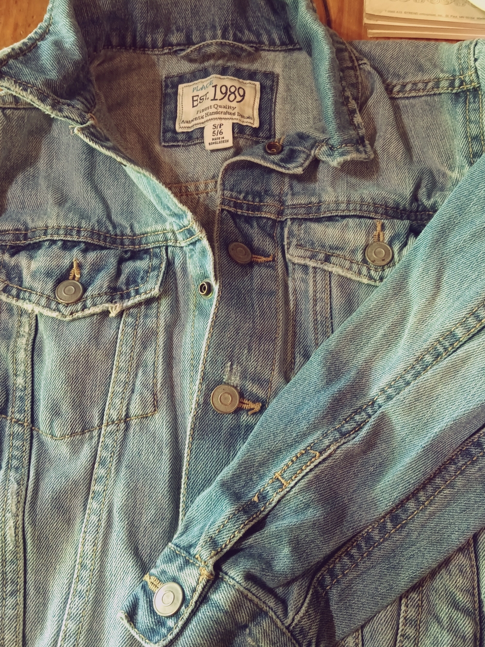 1989 Place Light Blue Kids Denim Jacket